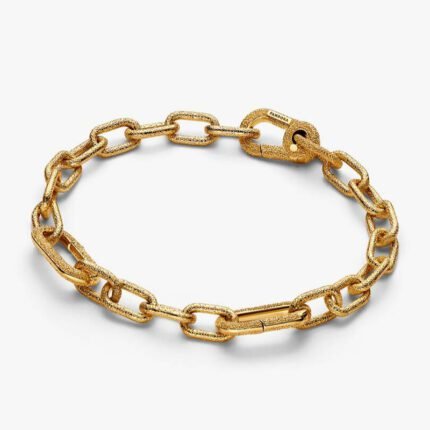 Pandora Shining Gold-Tone Mesh Link Bracelet