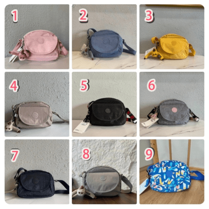 Kipling Classic Shell Crossbody Bag | Lightweight & Durable Daily Essential | 24*10*19cm