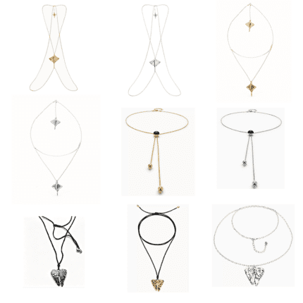 UNO de 50  Luxury Necklace Collection - Designer Layered Chokers & Lariat Necklaces